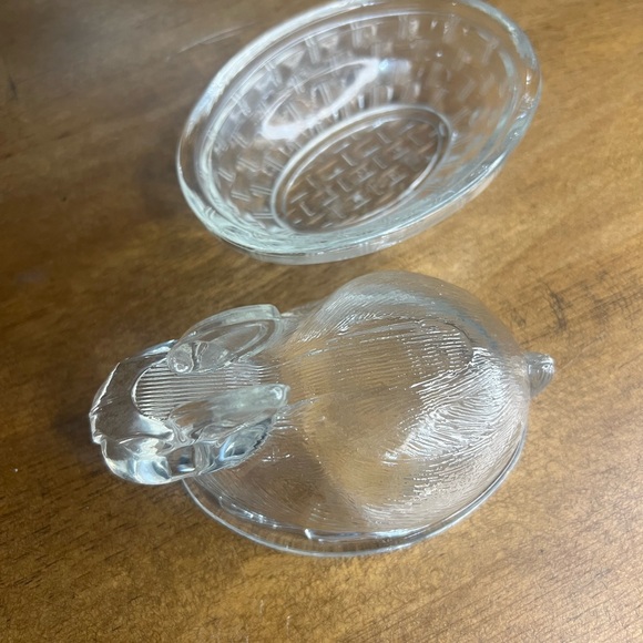 Glass Bunny Dish - Picture 5 of 6